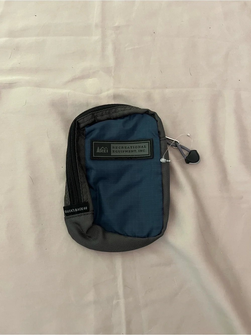 REI Navy Blue and Gray Travel Toiletry Pouch